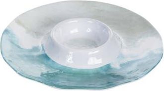 Beachcombers Shoreline Melamine Chip and Dip Server in Blue at Nordstrom