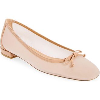 Stuart Weitzman Arabella Mesh Ballet Flat in Ginger at Nordstrom Rack, Size 9.5