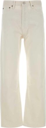 A Gold E Straight Jeans - Dames - Regular Fit Jeans - Wit - W29 - Denim - Jeans