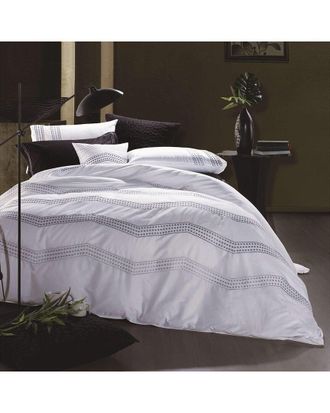 Melange Home M&eacute;lange Home Vail Cotton Embroidery Duvet Set