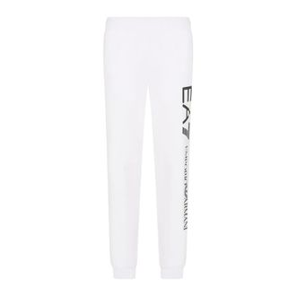 Emporio Armani Emporio Armani Ea7, Heren, Broeken, Wit, Maat: 2XL Katoen