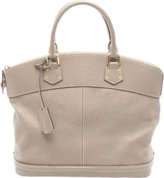 Louis Vuitton Pre-owned Handbags, female, Beige, Size: ONE SIZE Pre-owned Vintage Handbag