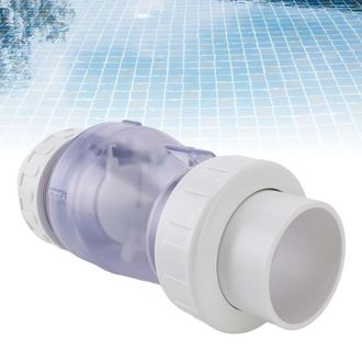 Infinite V&aacute;lvula De Retenci&oacute;n De Pvc Transparente De 2 Pulgadas Para Bombas Y Accesorios De Piscina: V&aacute;lvula De Bola Para Evitar El Reflujo De Agua