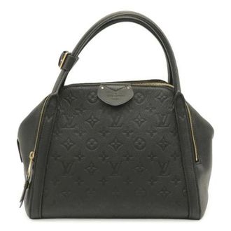 Louis Vuitton Pre-owned Marais Monogram Empreinte Tote Bag - Dames - Pre-owned - Zwart - Maat: ONE Size Leer