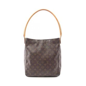 Louis Vuitton Pre-owned Shoulder Bags, female, Brown, Size: ONE SIZE Pre-owned Looping GM Monogram Shoulder Bag