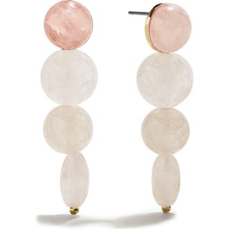 BaubleBar Fatima Drop Earrings in Pink at Nordstrom