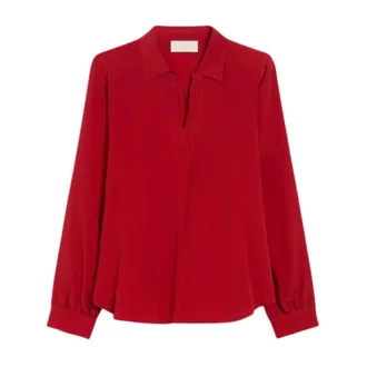 iBlues Blouses, female, Red, Size: M Nasco Blouse