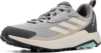 adidas Terrex Anylander Hiking Shoes Womens Climbing Shoes Grey/Chalk White/Wonder Alumina : 10.5 B - Medium, Textile