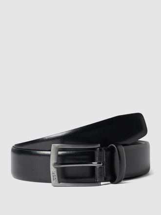 Joop Ledergürtel mit Dornschließe in Black, Größe 100