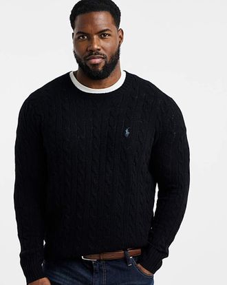 Polo Ralph Lauren Cable Jumper - Black