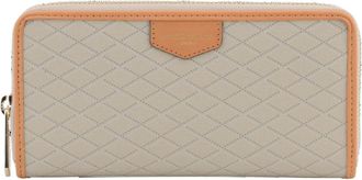 Pourchet Waves Wallet - Dames - Portefeuilles - Beige - ONE Size - Leer - Accessoires