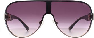 Guess Shield Womens Gold Smoke Grey Gradient GO00037