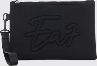 Emporio Armani Pouch in neoprene con logo
