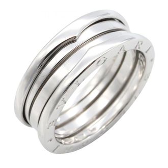 Bulgari Silver White Gold (18K) Band Ring (Pre-Owned)