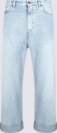 Valentino Jeans Blue And Green-Uomo