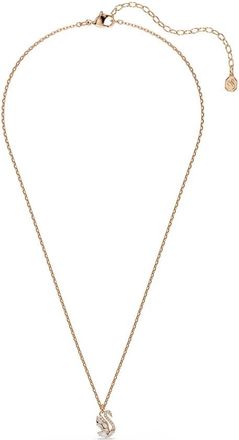 Swarovski Zwaan Hanger - Dames - Kettingen - Geel - ONE Size - Accessoires