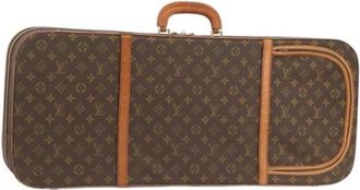 Louis Vuitton Pre-owned Weekend Bag - unisex - Vintage Weekendtas - Bruin - ONE Size - Leer - Vintage