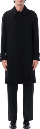 Lardini Mono Breast Cashmere Single-Breasted Coat
