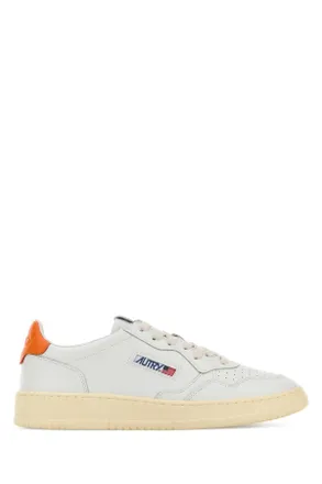 Autry White Leather Medalist Sneakers