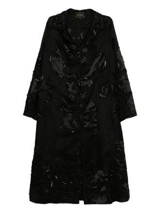 Biyan Organza jas met kralen - Zwart