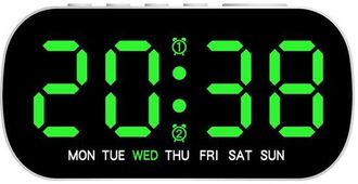 OEM Reloj Electr&oacute;nico Sencillo, Despertador Multifuncional, Reloj Digital Led Con Fecha-nl