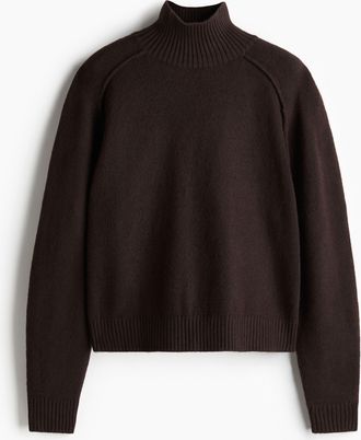 H&M Pullover mit Turtleneck - Brown