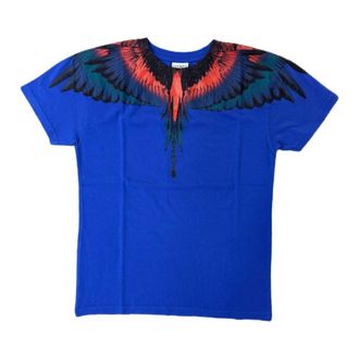 Marcelo Burlon T-Shirts, male, Blue, Size: M T-Shirt Jersey