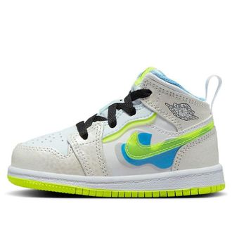 Nike Jordan (TD) Air Jordan 1 Mid SE Warped Swoosh DV1322-017
