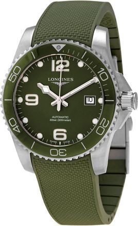Longines HydroConquest Automatic Green Dial Mens Watch L3.781.4.06.9