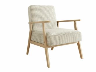 Mirjan24 Sill&oacute;n Clovis 100, Poso 100, 76x59x67cm, Tapiz, Patas: Madera, 0