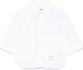 Thom Browne Cotton Cropped Shirt