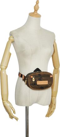 Louis Vuitton Pre-owned Womens Supreme Camo Belt Bag - Grey Textile - One Size