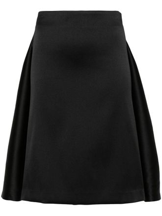 Parosh Layered Detail Midi Skirt