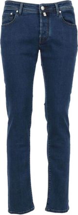 Jacob Cohen Jacob Cohen Jeans Denim Blue - Heren - Slim Fit Jeans - Blauw - W32 - Denim - Jeans