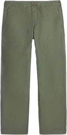 Fortela Newfatigue Satin Pocket Trousers in Green at Nordstrom, Size 36 Eu