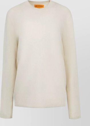 Guest In Residence cashmere ribbed crewneck sweatshirt