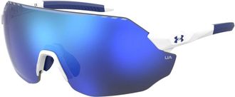 Under Armour Halftime Zonnebril - unisex - Zonnebrillen - Wit - ONE Size - Accessoires