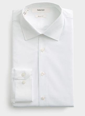 Selected Mens Minimalist performance shirt Slim fit