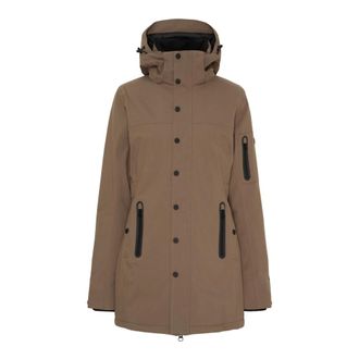 Notyz Giacca Invernale Funzionale - - Jackets - Donna - Marrone - M
