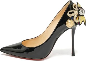 Christian Louboutin Pumps Galonna in pelle 115mm - Nero