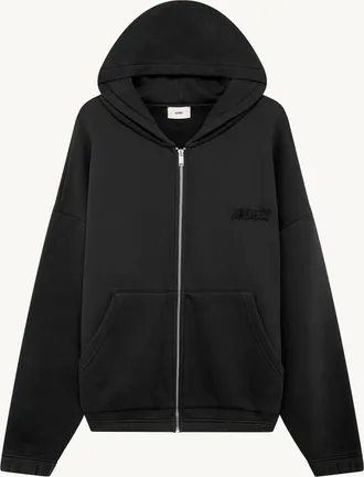 Autry TONAL LOGO FULL ZIP HOODIE UNISEX