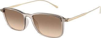 Giorgio Armani AR8264U 648613 Mens Sunglasses Brown Size 53