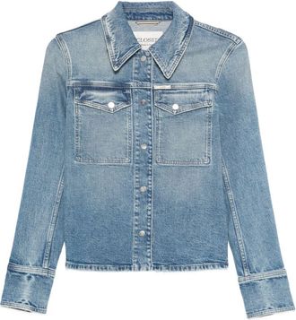 Closed Gesloten denim katoenen overhemd