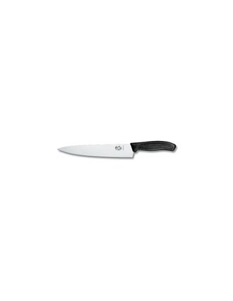 Victorinox by Swiss Army Cuchillo De Cortar Negro 22 Cm Hoja De Acero