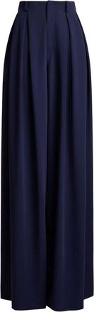 Ralph Lauren Collection Palazzo plooibroek - Blauw