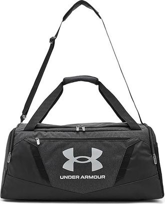 Under Armour Undeniable 5.0 Duffel MD Duffel Bags Black Medium Heather/Black/Metallic Silver, Polyester