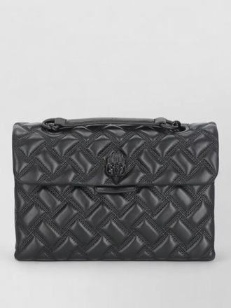 Kurt Geiger leather quilted shoulder bag