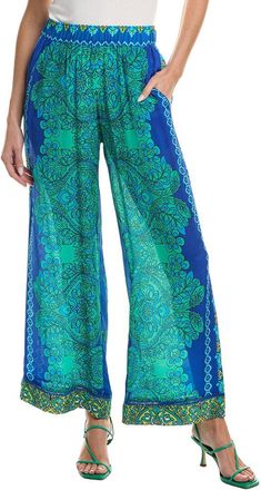 Johnny Was Villa Silk Pant