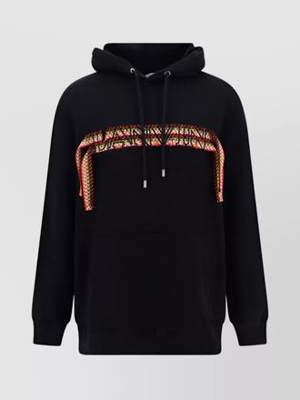 Lanvin cotton regular-fit logo-print hoodie