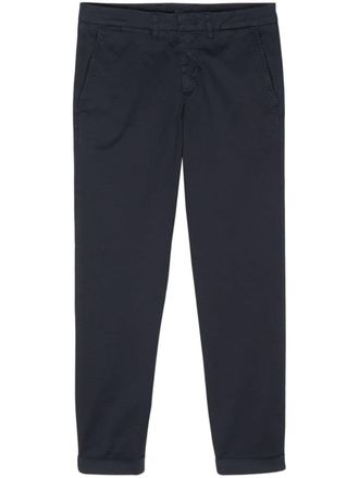Fay Capri straight-leg trousers - Blue